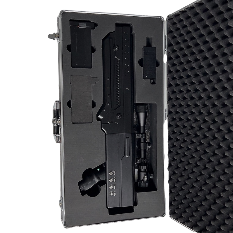  和静手持便携式枪型低空防御反制四通道B型